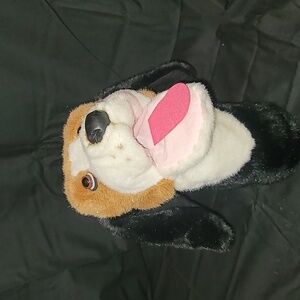 Basset Hound Dog Plush Stuffed Hand Puppet (A&A Plush)